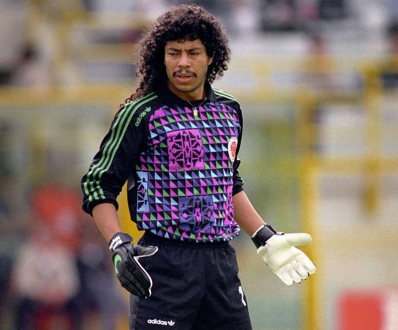  Thủ môn Rene Higuita 43 bàn thắng trong sự nghiệp của mình.